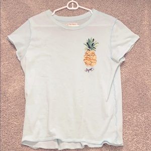 Free People “Sweet” Pineapple t shirt